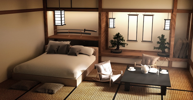 Desain Kamar Tidur Remaja Ala Jepang