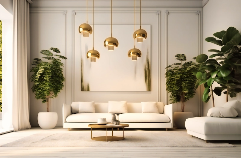 inspirasi warna cat ruang tamu di rumah