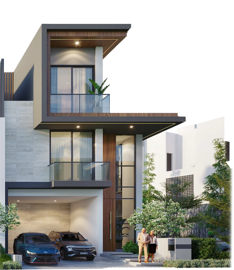 Dominasi Warna Putih dengan Sentuhan Warna Abu-Abu