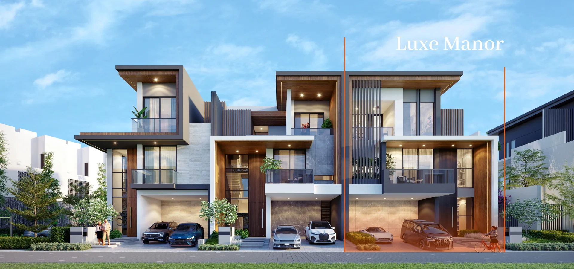 Rumah dijual di depok : Luxe Manor Hannam Sawangan