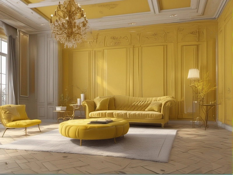 Warna Cat Kuning Cerah