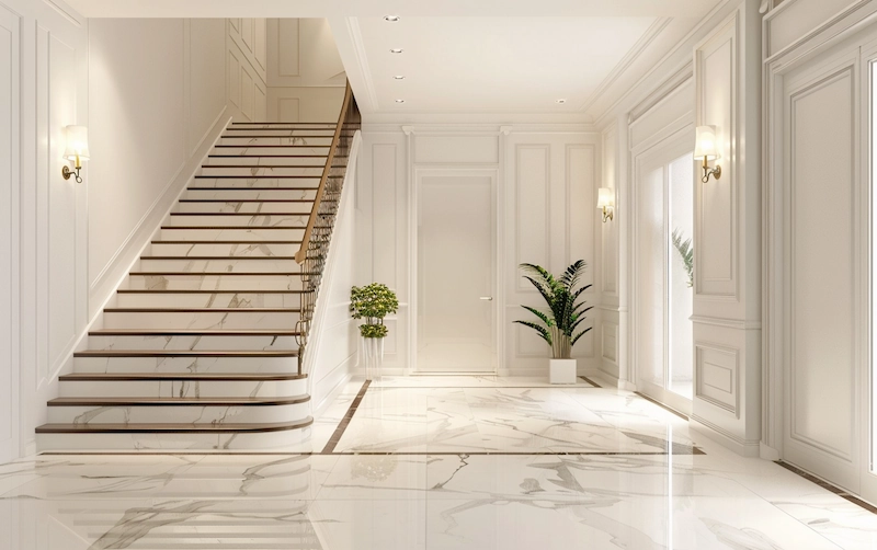 Tangga Rumah Mewah Marmer