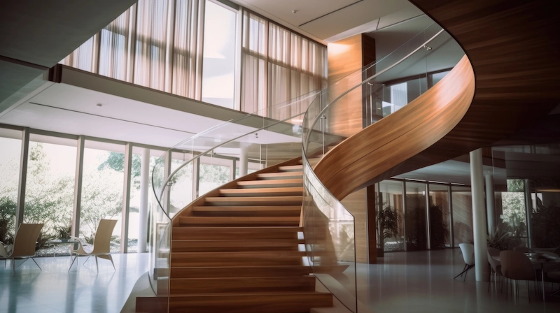 Tangga Rumah Mewah Spiral