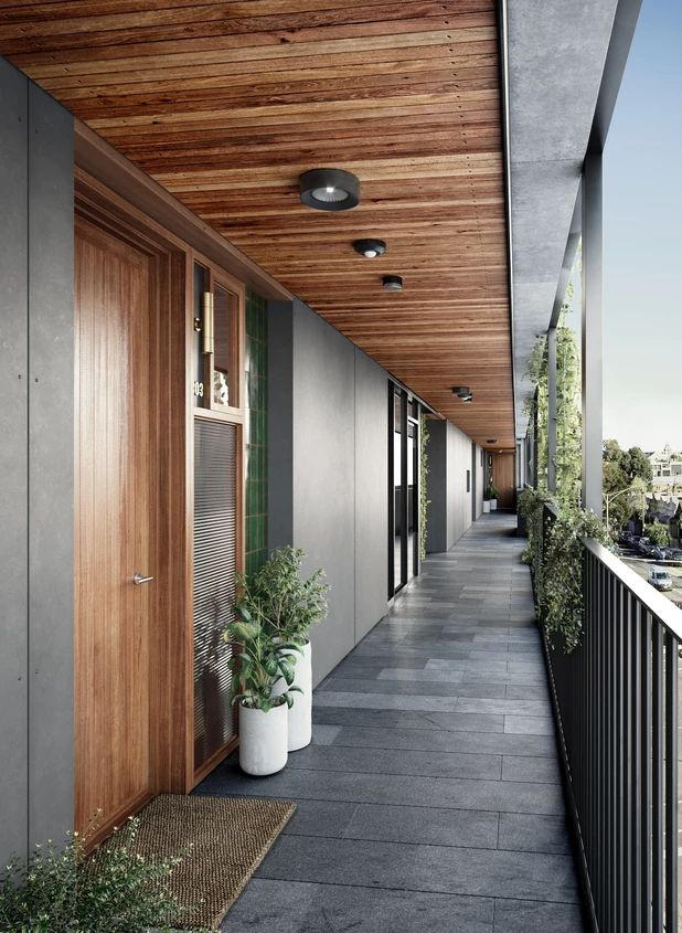 Tampak luar dari bisnis kosan