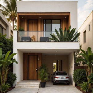 Desain rumah minimalis tropis