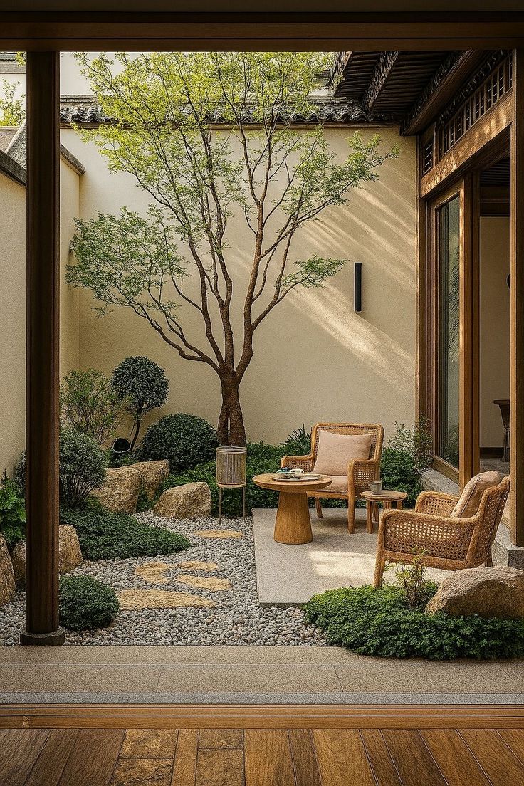 Inspirasi design inner courtyard
