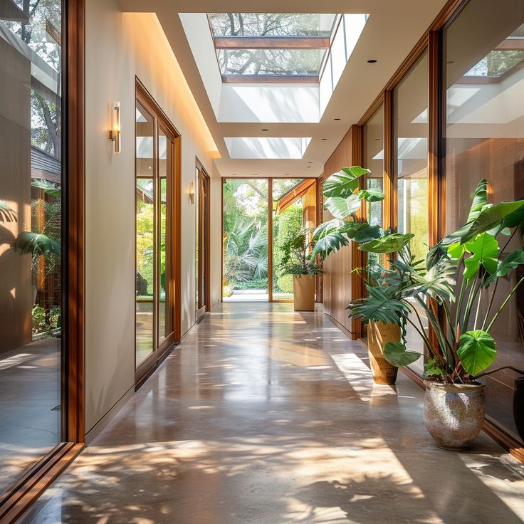 Rumah dengan pencahayaan alami