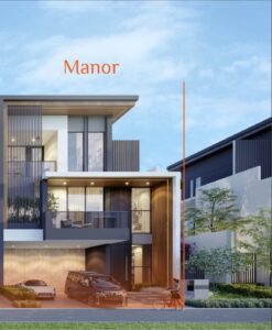 Rumah tipe Manor di Ecotown Sawangan dalam artikel cluster daerah Sawangan di website Ecotown.id