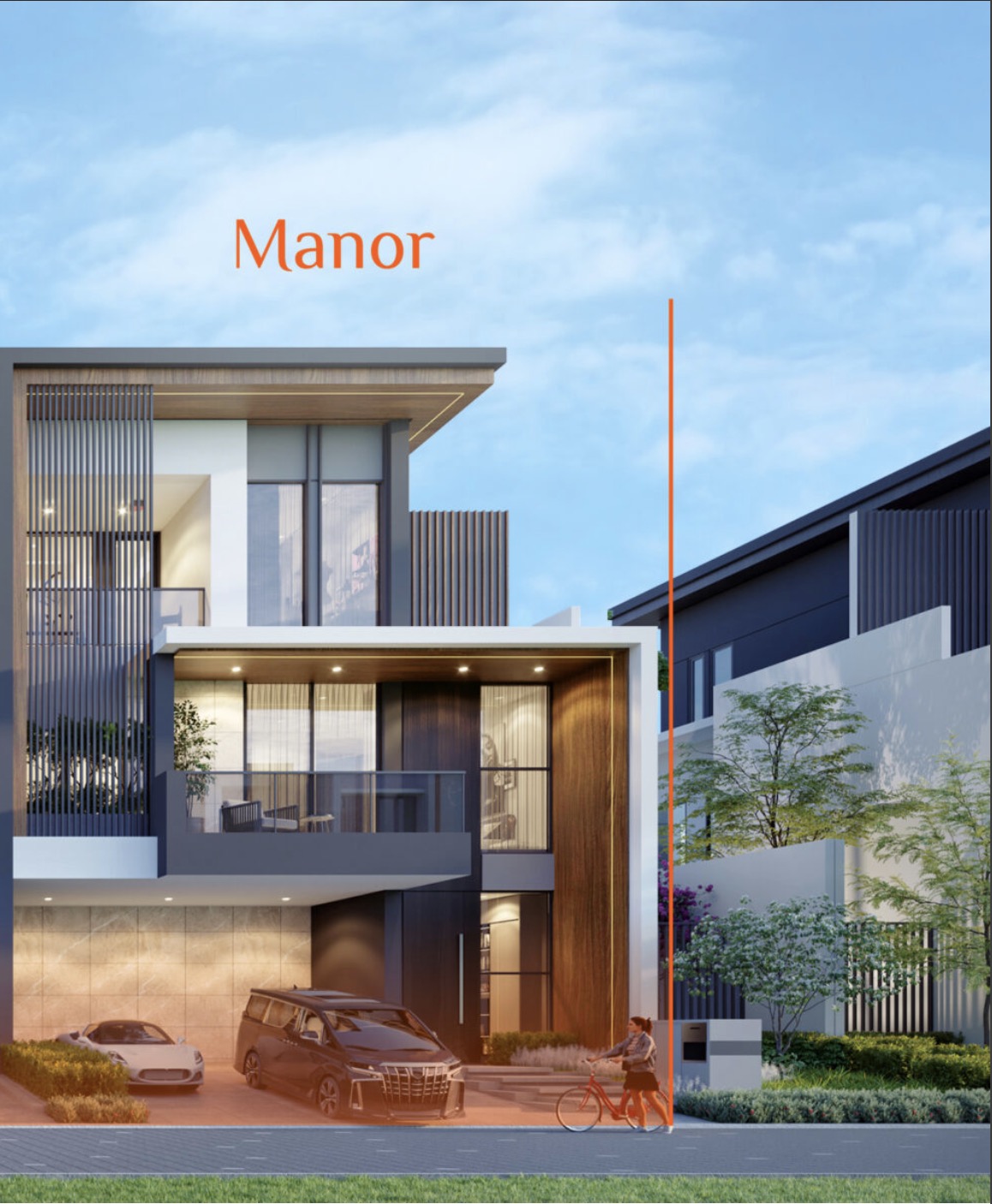 Rumah tipe Manor di Ecotown Sawangan dalam artikel cluster daerah Sawangan di website Ecotown.id