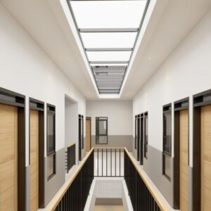 Sebuah tampak dalam dari sebuah kosan di artikel bisnis kontrakan dari rumah kecil