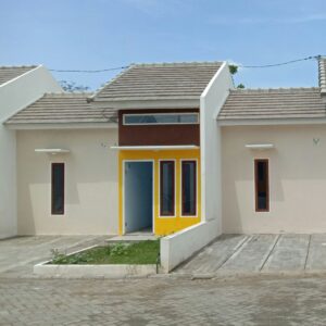 tampak depan sebuah rumah dalam artikel cashflow rumah kontrakan di website ecotown.id